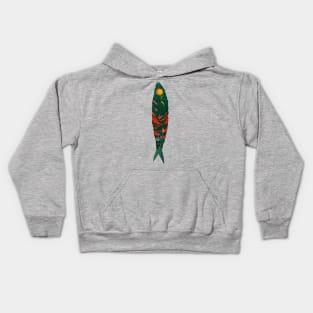 Japanese Sardine Kids Hoodie